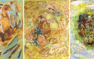 Peinture île, peintre explorateur. Cartographie imaginaire, topographie de hasard.