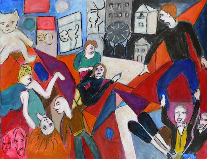 Madeleine Gautier-Brun 2024 - Rencontres improbables sur les planches (sujet n°299.1)
